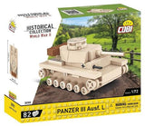 World War 2 - Panzer III Ausf.L Construction Set (82 Piece Kit)
