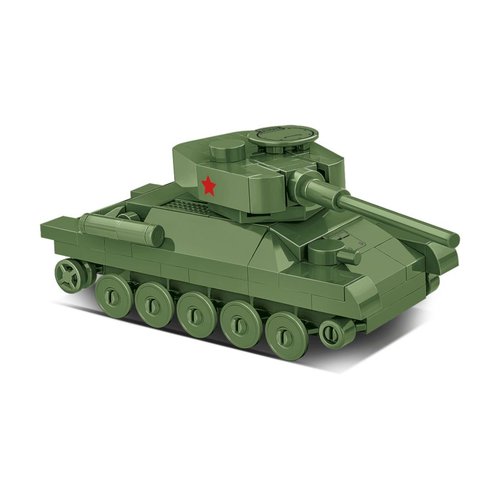 World War 2 - T-34-85 Tank Construction Set (110 Piece Kit)