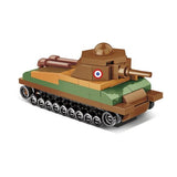 World War 2 - Somua S-35 Tank Construction Set (99 Piece Kit)