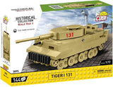 World War 2 - I 131 Tiger Construction Set (161 Piece Kit)