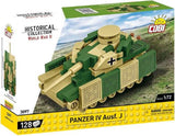 World War 2 - Panzer IV Ausf.j Construction Set (130 Piece Kit)