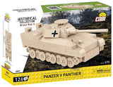 World War 2 - Panzer V Panther Construction Set (126 Piece Kit)