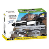 World War 2 - V2 Rocket On Meiller Exclusive Construction Set (1191 Piece Kit)