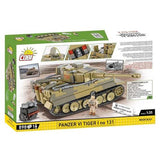 World War 2 -Panzer Vi Tiger I No 131 Construction Set (898 Piece Kit)