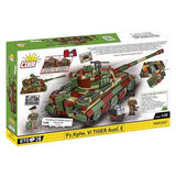 World War 2 - Pz.Kpfw. VI Tiger Ausf.E Construction Set (870 Piece Kit)