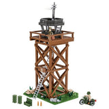 World War 2 - U.S. Control Tower Construction Set (664 Piece Kit)