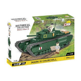 World War 2 - Mark IV Churchill Construction Set (668 Piece Kit)