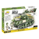 World War 2 - M3 Stuart Construction Set (511 Piece Kit)
