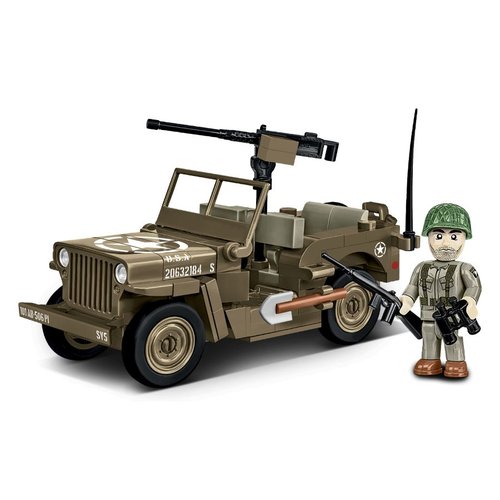 World War 2 - Willys MB Construction Set (132 Piece Kit)