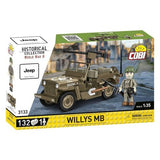 World War 2 - Willys MB Construction Set (132 Piece Kit)