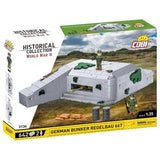 World War 2 - German Bunker Regelbau 667 Construction Set (642 Piece Kit)