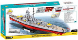 World War 2 - Battleship Gneisenau Construction Set (2417 Piece Kit)