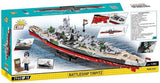 World War 2 - Battleship Tirpitz [Executive Edition] Construction Set (2960 Piece Kit)