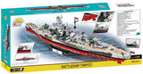 World War 2 - Battleship Tirpitz Construction Set (2880 Piece Kit)