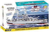 World War 2 - Pennsylvania Class Battleship [Executive Edition] Construction Set (2088 Piece Kit)