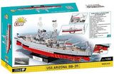 World War 2 - USS Arizona (BB-39) Construction Set (2046 Piece Kit)