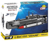 World War 2 - U-Boat XXVII "Seehund" Construction Set (181 Piece Kit)