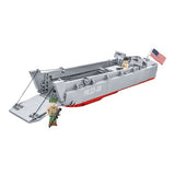 World War 2 - LCVP Higgins Boat Construction Set (715 Piece Kit)