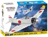 World War 2 - Mitsubishi A6M2 Zero-Sen Construction Set (347 Piece Kit)