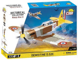 World War 2 - Dewoitine D.520 Construction Set (328 Piece Kit)