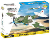World War 2 - Ilyushin IL-2 1943 Construction Set (636 Piece Kit)