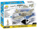 World War 2 - Bell P-39D Airacobra (US) Construction Set (360 Piece Kit)
