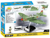 World War 2 - Bell P-39Q Airacobra (Soviet) Construction Set (380 Piece Kit)