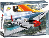 Top Gun - Mustang P-51D Construction Set (350 Piece Kit)