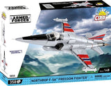 Armed Forces - Northrop F-5A Freedom Fighter Construction Set (358 Piece Kit)