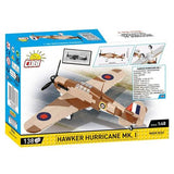 World War 2 - Hawker Hurricane Mk.1 Construction Set (138 Piece Kit)