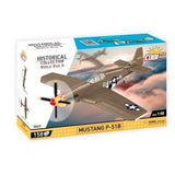 World War 2 - Mustang P-51B Construction Set (158 Piece Kit)