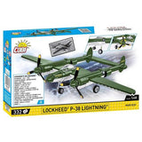 World War 2 - Lockheed P-38 Lightning Construction Set (335 Piece Kit)