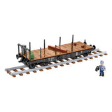 Trains - Schwerer Plattwormwagen Type Ssys 1:35 Scale Construction Set (424 Piece Kit)