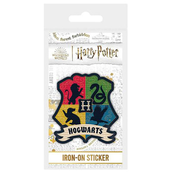 Harry Potter - Hogwarts Crest Iron-On Patch