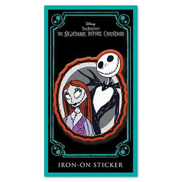 The Nightmare Before Christmas - Jack & Sally Iron-On Patch