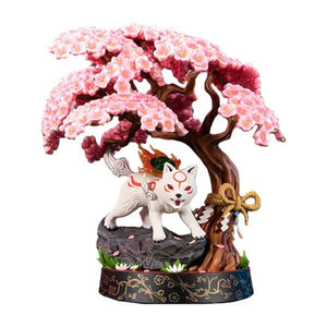 Okami - Akamiden Chibiterasu 10" PVC Statue