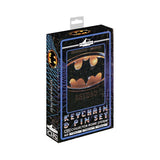 Batman (1989) Keychain & Pin Set