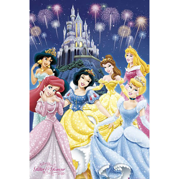 Disney Princess - Cast & Castle Poster