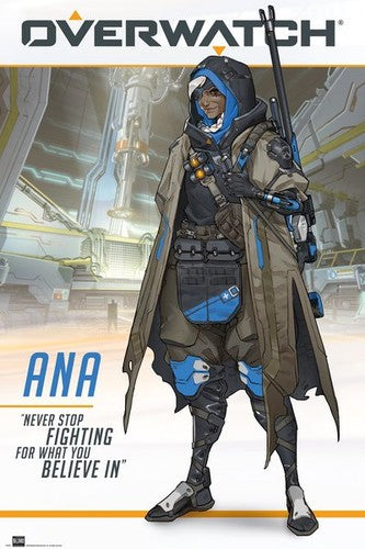 Overwatch - Ana Amari Poster