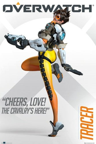 Overwatch - Tracer Lena Oxton Poster