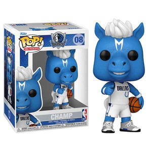 NBA (Basketball): Mascots - Dallas Mavericks Champ Pop! Vinyl Figure