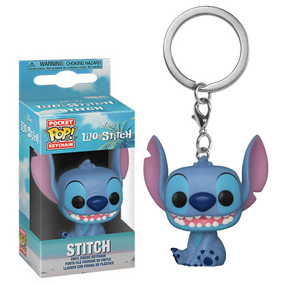 Lilo & Stitch - Stitch Sitting Pocket Pop! Keychain