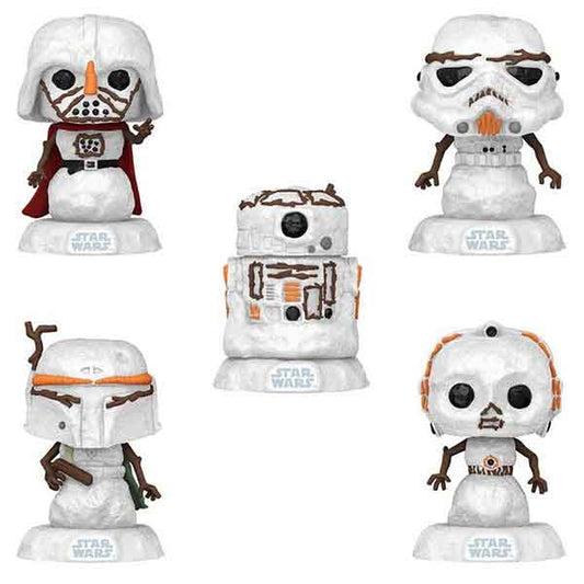 Star Wars - Snowman Pop! Vinyl Figure - Set of 5