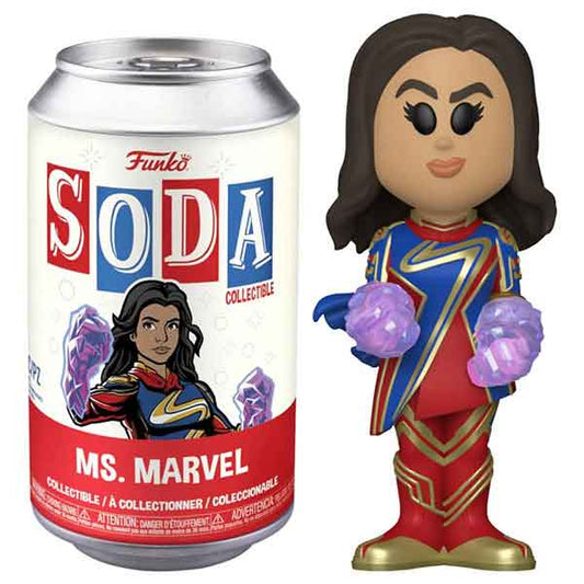 The Marvels (2023) - Ms. Marvel Vinyl Figure in Soda Can