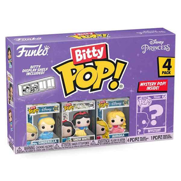 Disney Princess - Cinderella Bitty Pop! Vinyl Figures - Set of 4