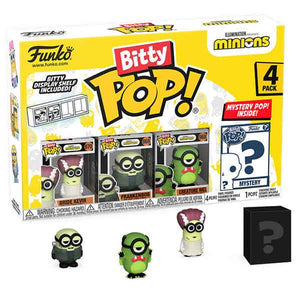 Minions - Frankenbob Bitty Pop! Vinyl Figures - Set of 4