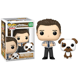 Parks & Recreations: 15th Anniversary - Chris with Champion Pop! Vinyl Figure