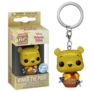 Winnie the Pooh - Winnie The Pooh Diamond Glitter Pop! Keychain