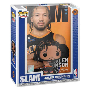 NBA (Basketball): Slam - Jalen Brunson Pop! Cover Deluxe Vinyl Figure