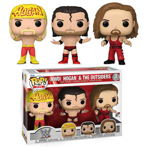 WWE (Wrestling) - Hulk Hogan & The Outsiders Pop! Vinyl Figures - Set of 3